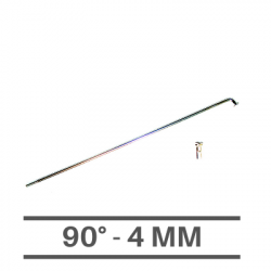 Raggi Cromati 4mm - 90°